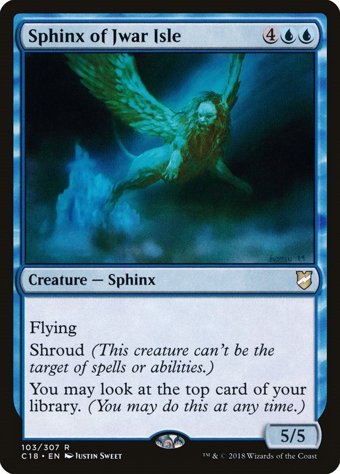 Sphinx of Jwar Isle (103) (Commander 2018)
