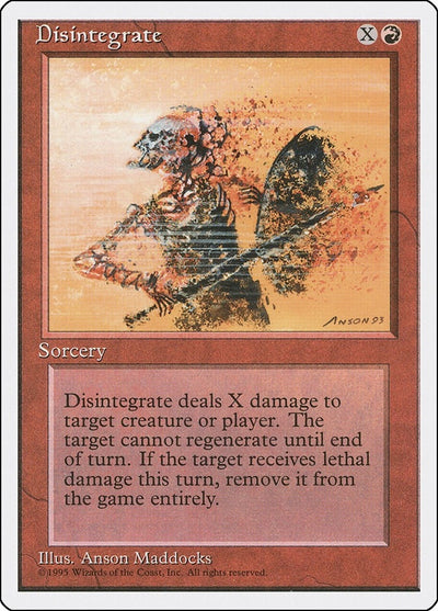 Disintegrate (203) (Fourth Edition)