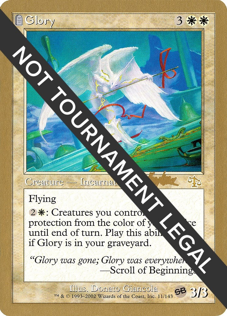 Glory - 2002 Brian Kibler (JUD) (SB) (World Championship Decks)