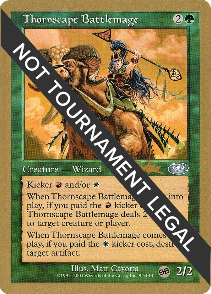 Thornscape Battlemage - 2002 Brian Kibler (PLS) (SB) (World Championship Decks)