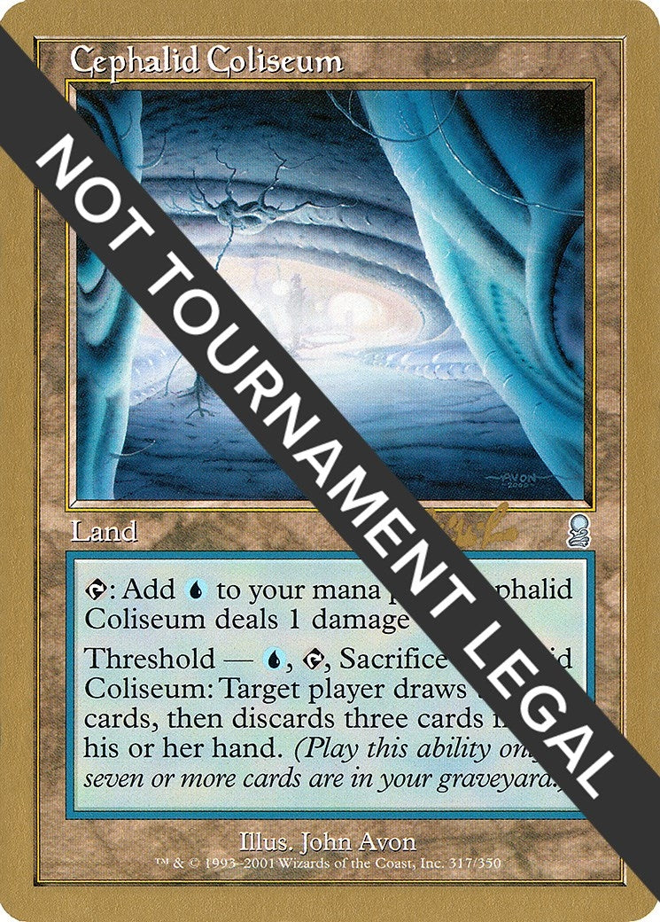 Cephalid Coliseum - 2002 Carlos Romao (ODY) (World Championship Decks)