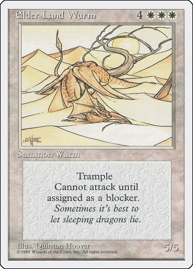 Elder Land Wurm (Fourth Edition)