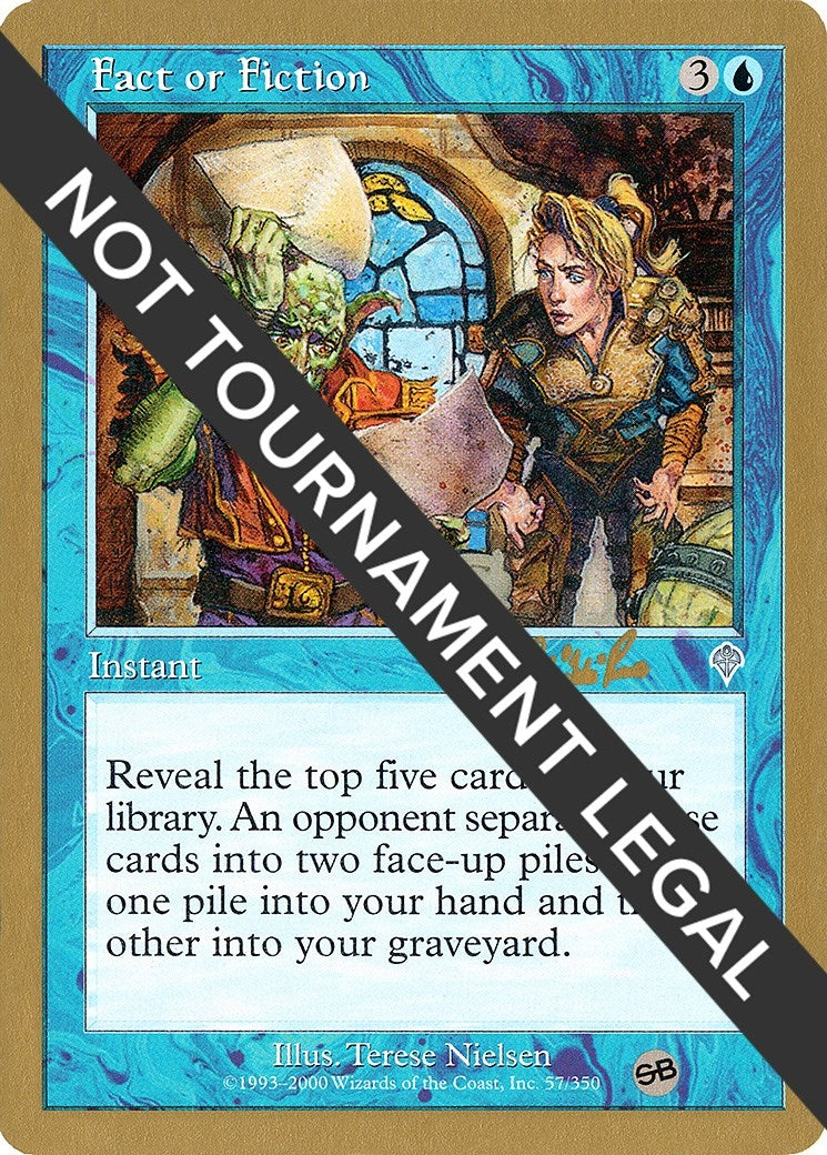 Fact or Fiction - 2002 Carlos Romao (INV) (SB) (World Championship Decks)