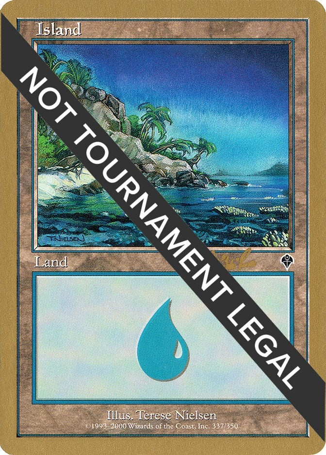 Island (337) - 2002 Carlos Romao (INV) (World Championship Decks)