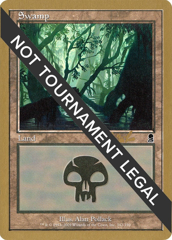 Swamp (342) - 2002 Carlos Romao (ODY) (World Championship Decks)
