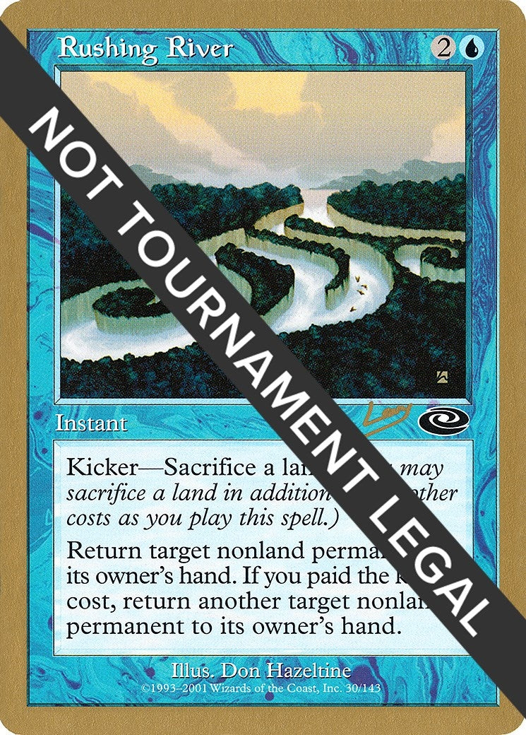 Rushing River - 2002 Raphael Levy (PLS) (World Championship Decks)