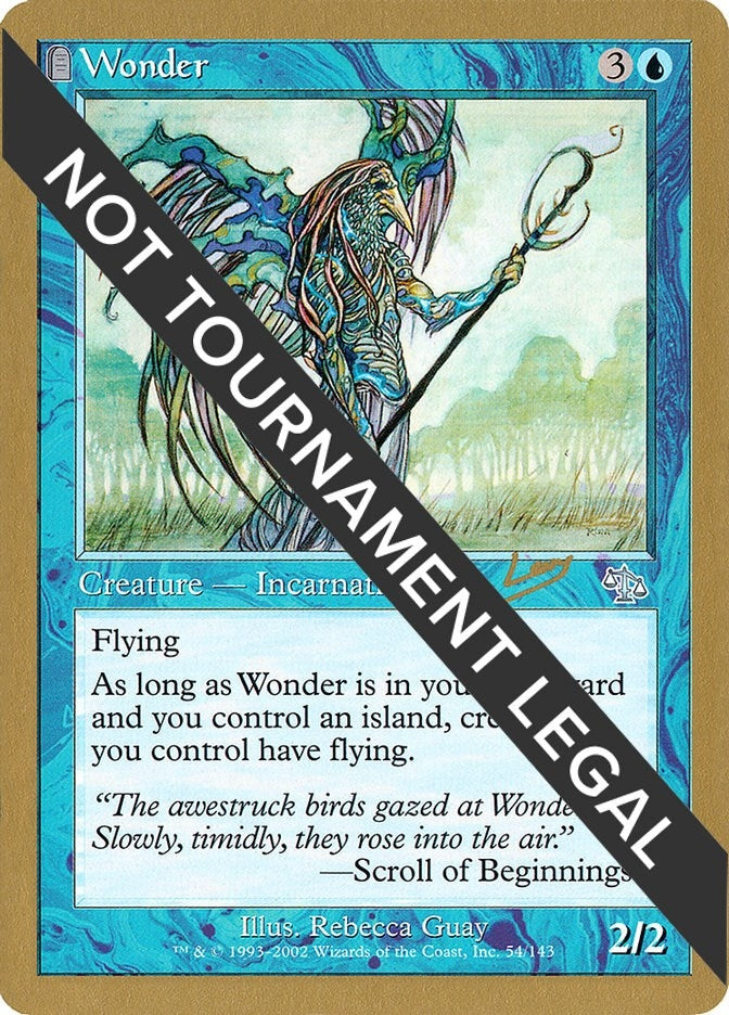 Image for Wonder - 2002 Raphael Levy (JUD) - Magic: The Gathering