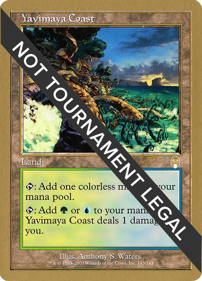 Yavimaya Coast - 2002 Raphael Levy (APC) (World Championship Decks)