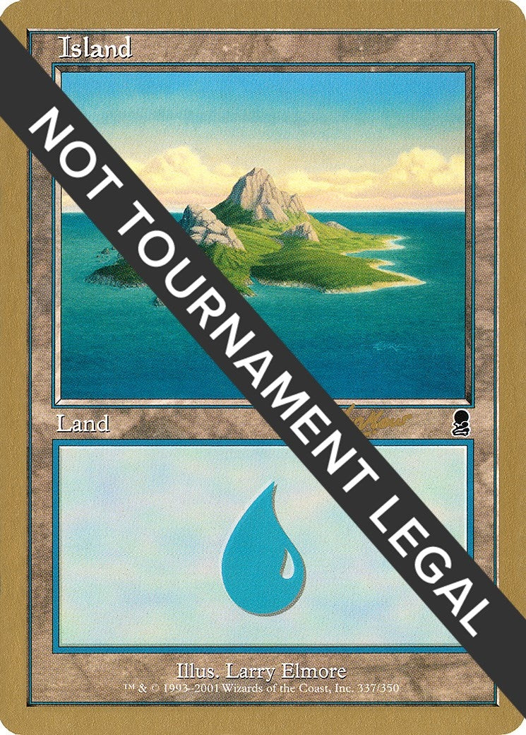 Island (337) - 2002 Sim Han How (ODY) (World Championship Decks)