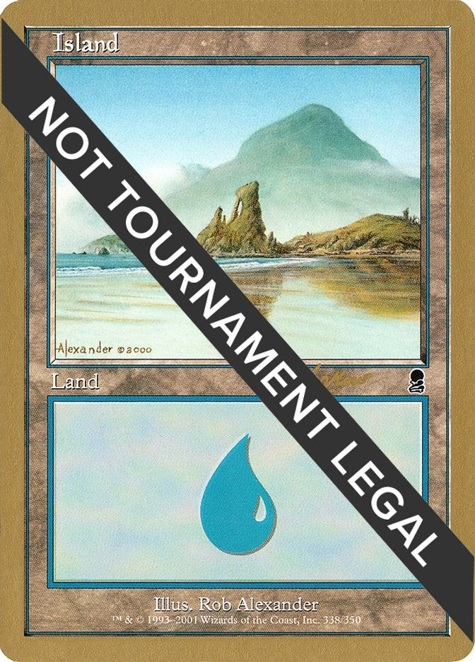 Island (338) - 2002 Sim Han How (ODY) (World Championship Decks)