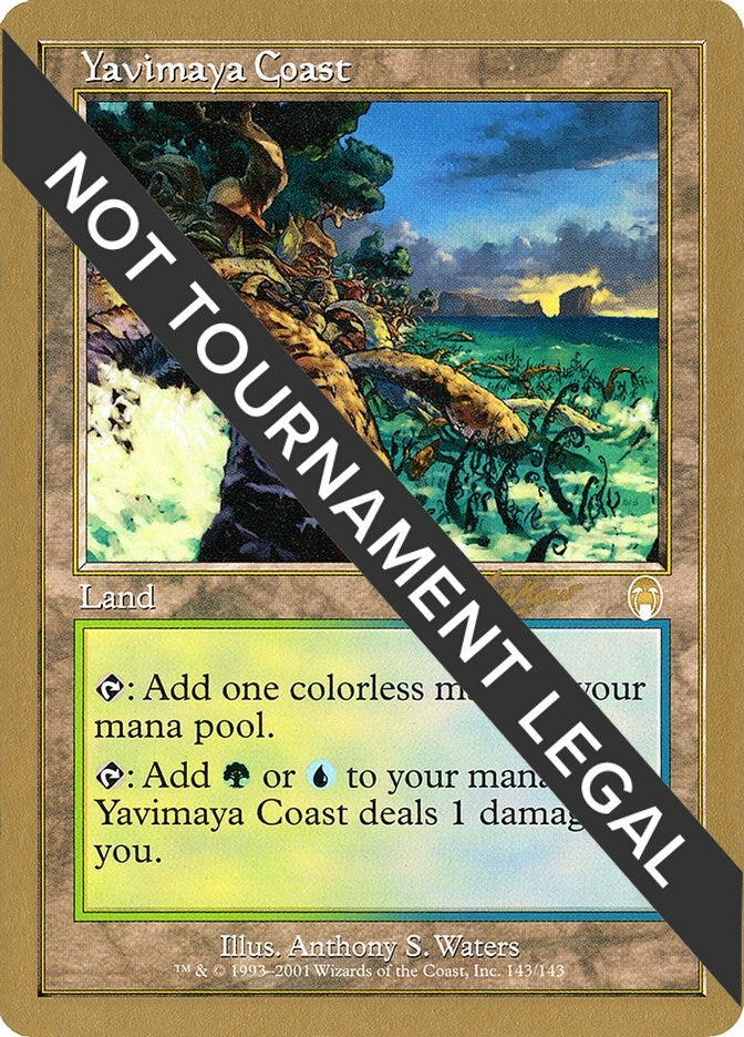 Image for Yavimaya Coast - 2002 Sim Han How (APC) - Magic: The Gathering