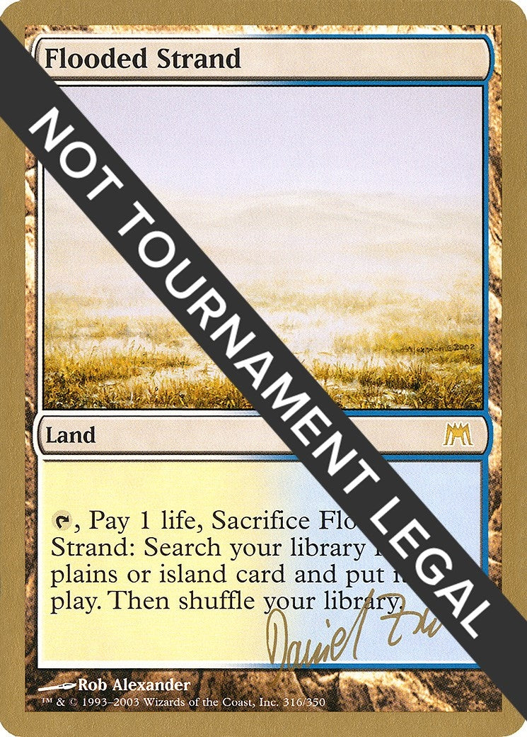 Flooded Strand - 2003 Daniel Zink (ONS) (World Championship Decks)