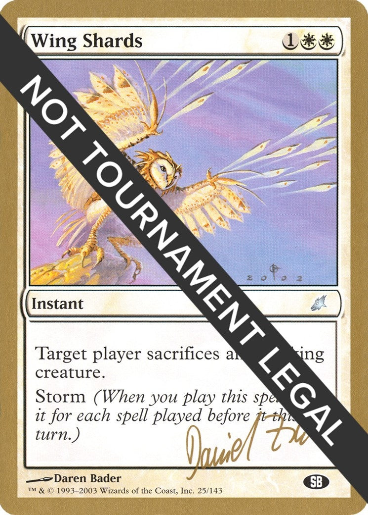 Wing Shards - 2003 Daniel Zink (SCG) (SB) (World Championship Decks)