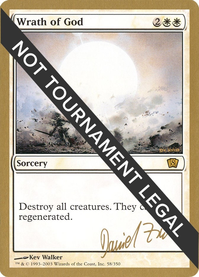 Wrath of God - 2003 Daniel Zink (8ED) (World Championship Decks)