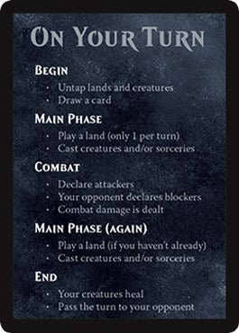 Rules Card (Spellslinger - Boros) (Unique and Miscellaneous Promos)
