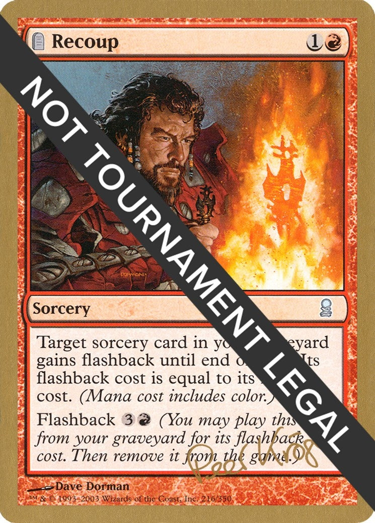 Recoup - 2003 Peer Kroger (ODY) (World Championship Decks)