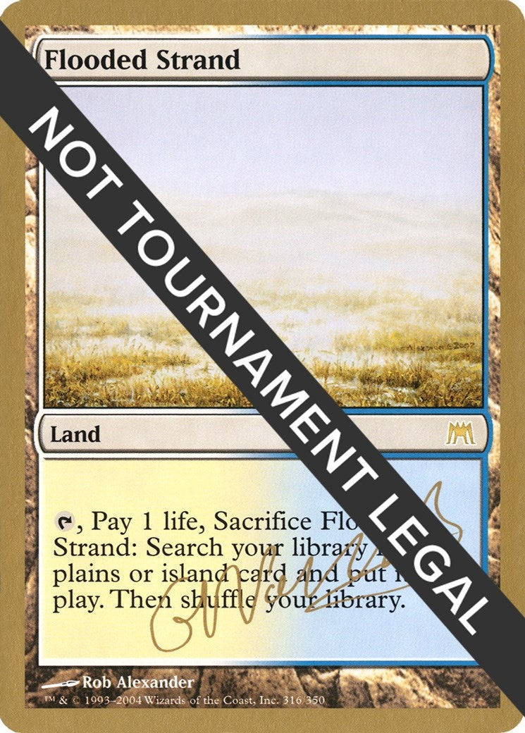 Flooded Strand - 2004 Gabriel Nassif (ONS) (World Championship Decks)