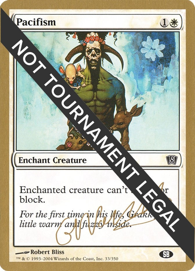 Pacifism - 2004 Gabriel Nassif (8ED) (SB) (World Championship Decks)