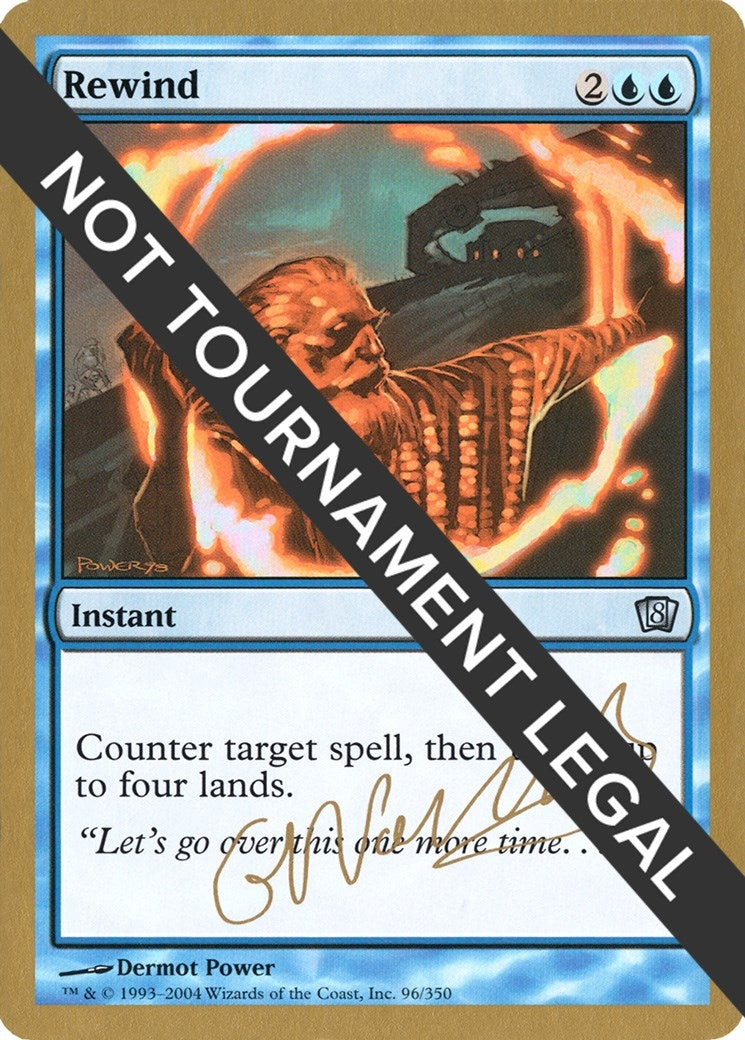 Rewind - 2004 Gabriel Nassif (8ED) (World Championship Decks)