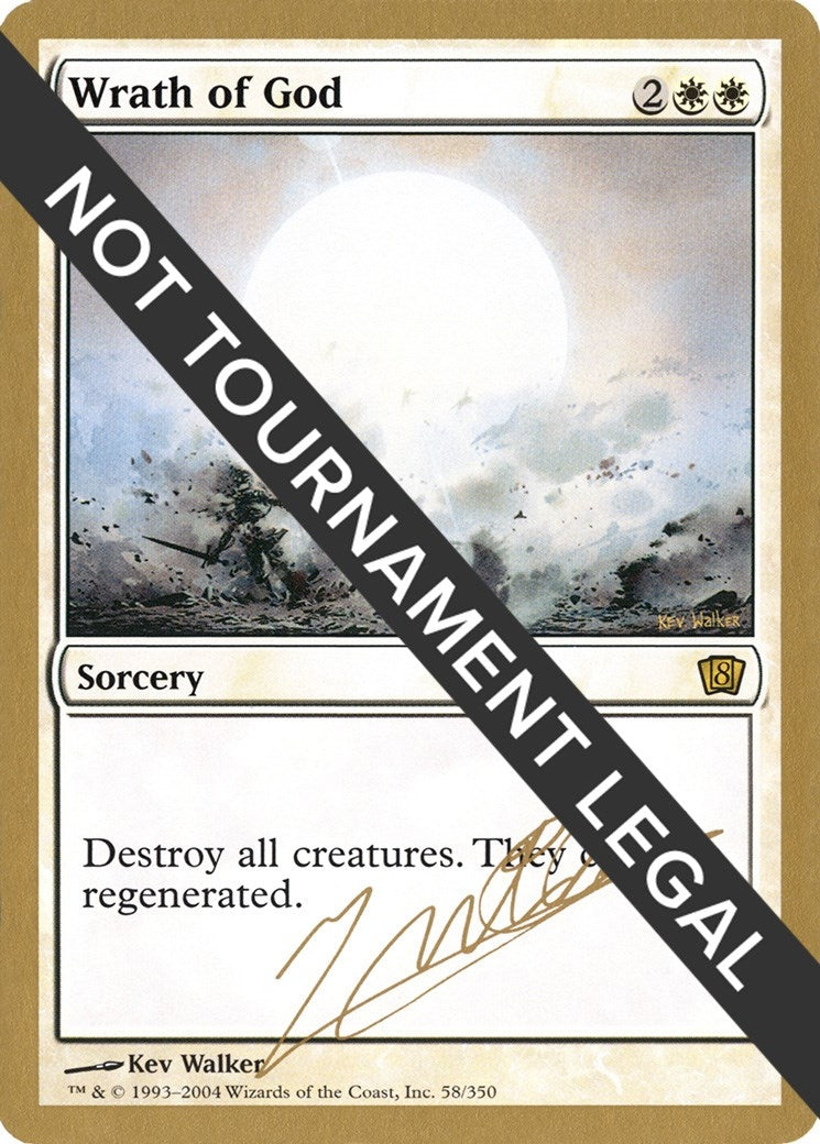 Image for Wrath of God - 2004 Julien Nuijten (8ED) - Magic: The Gathering