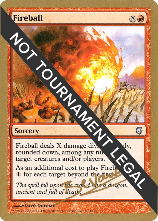 Fireball - 2004 Manuel Bevand (DST) (World Championship Decks)