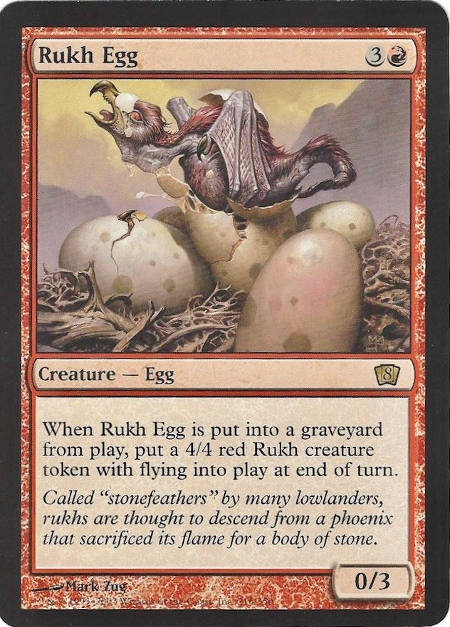 Rukh Egg (8th Edition) (Box Topper) (Oversize Cards)