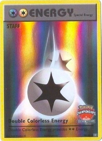Image for Double Colorless Energy - 90/108 (North America Championships) [Staff] (090/123) (League & Championship Cards) - Pokemon