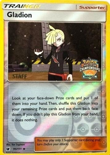 Image for Gladion - 95/111 (Regional Championships) [Staff] (095/111) (League & Championship Cards) - Pokemon