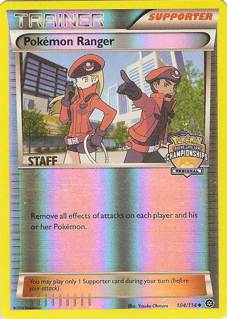 Image for Pokemon Ranger - 104/114 (Regional Championships) [Staff] (104/114) (League & Championship Cards) - Pokemon