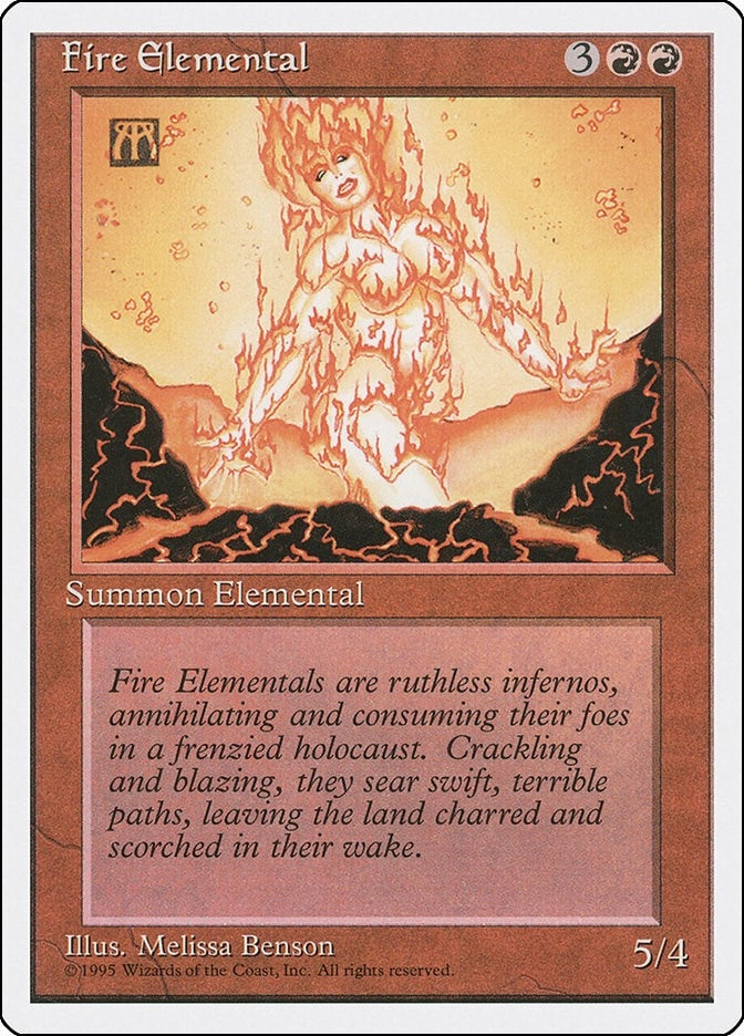 Fire Elemental (Fourth Edition)