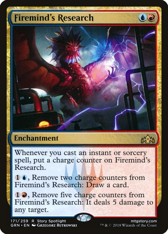 Firemind's Research (171) (Guilds of Ravnica)