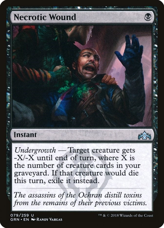 Necrotic Wound (79) (Guilds of Ravnica)