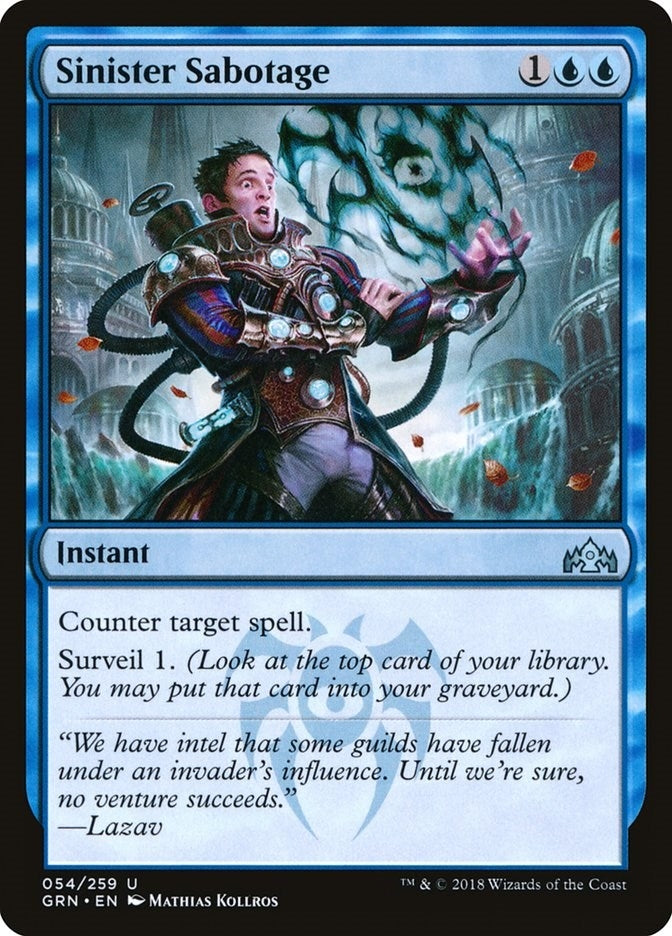 Sinister Sabotage (54) (Guilds of Ravnica)