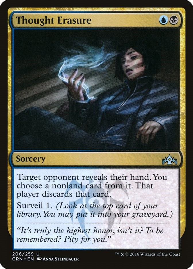 Thought Erasure (206) (Guilds of Ravnica)