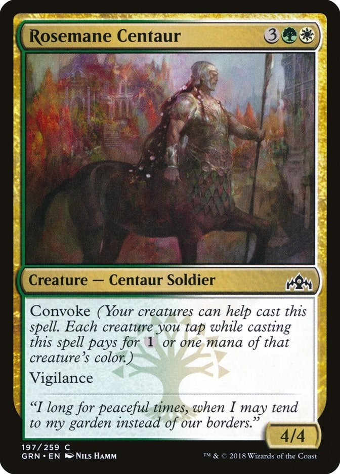 Rosemane Centaur (197) (Guilds of Ravnica)