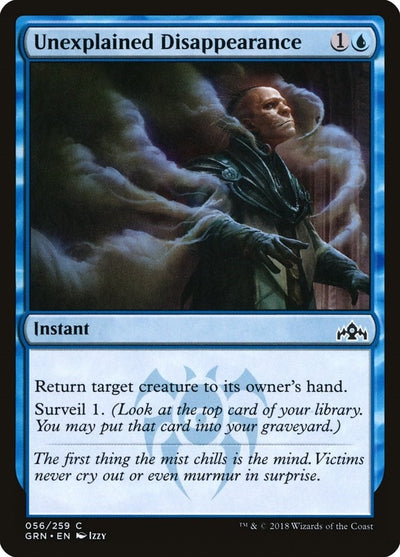 Unexplained Disappearance (56) (Guilds of Ravnica)
