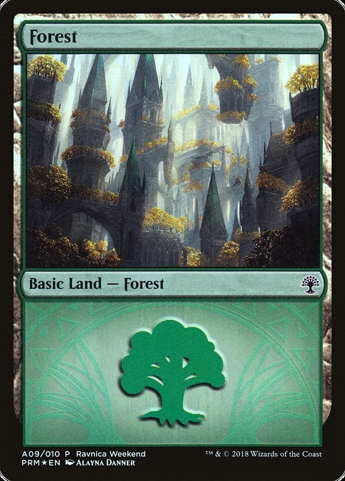 Forest - Selesnya (A09) (9) (Launch Party & Release Event Promos)