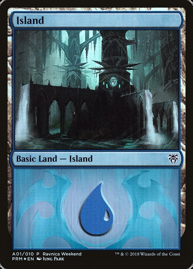 Island - Dimir (A01) (1) (Launch Party & Release Event Promos)