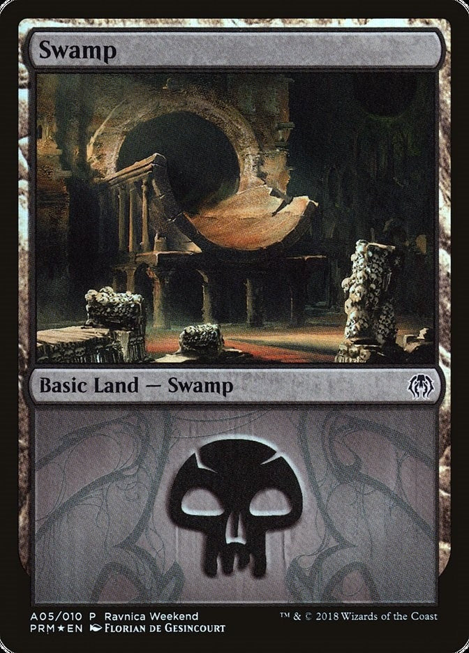 Swamp - Golgari (A05) (5) (Launch Party & Release Event Promos)