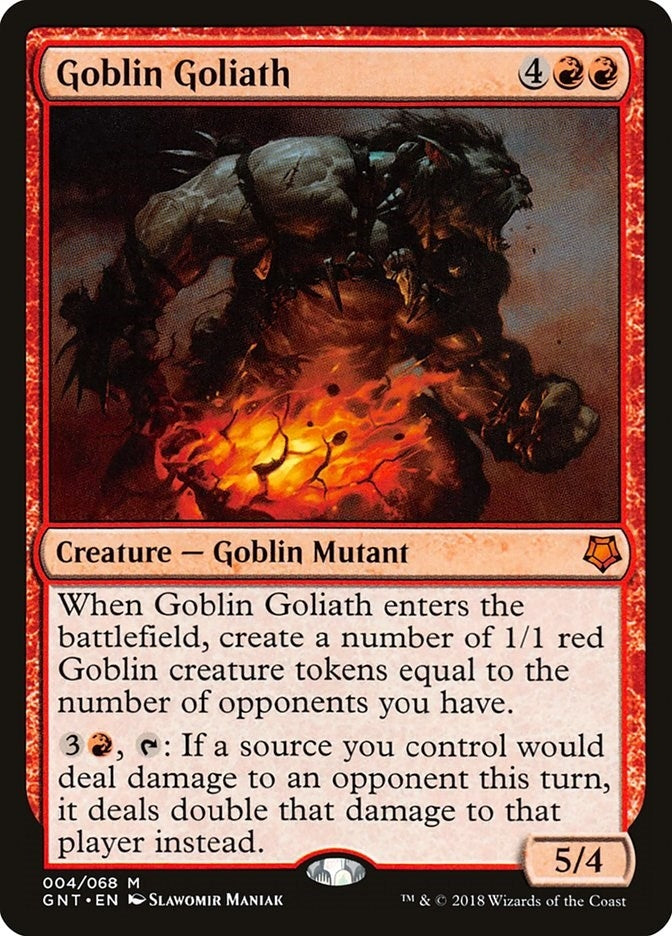 Goblin Goliath (4) (Magic Game Night)