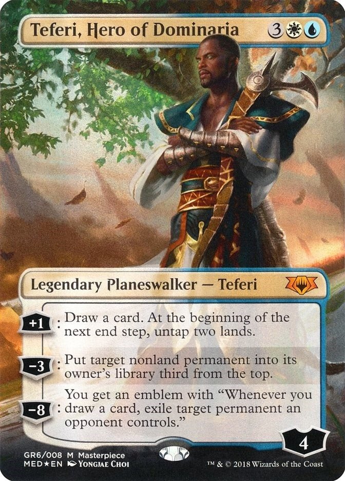 Teferi, Hero of Dominaria (GR6) (Mythic Edition: Guilds of Ravnica)