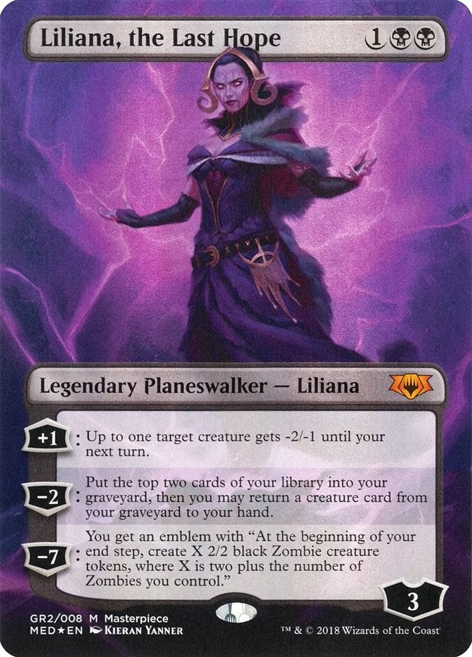 Liliana, the Last Hope (GR2) (Mythic Edition: Guilds of Ravnica)