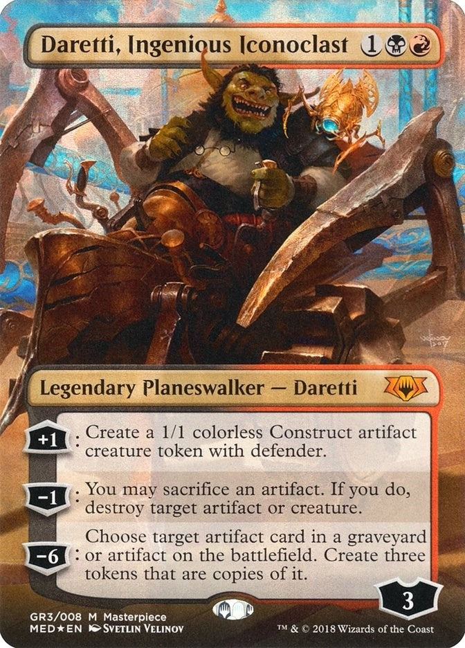Daretti, Ingenious Iconoclast (GR3) (Mythic Edition: Guilds of Ravnica)