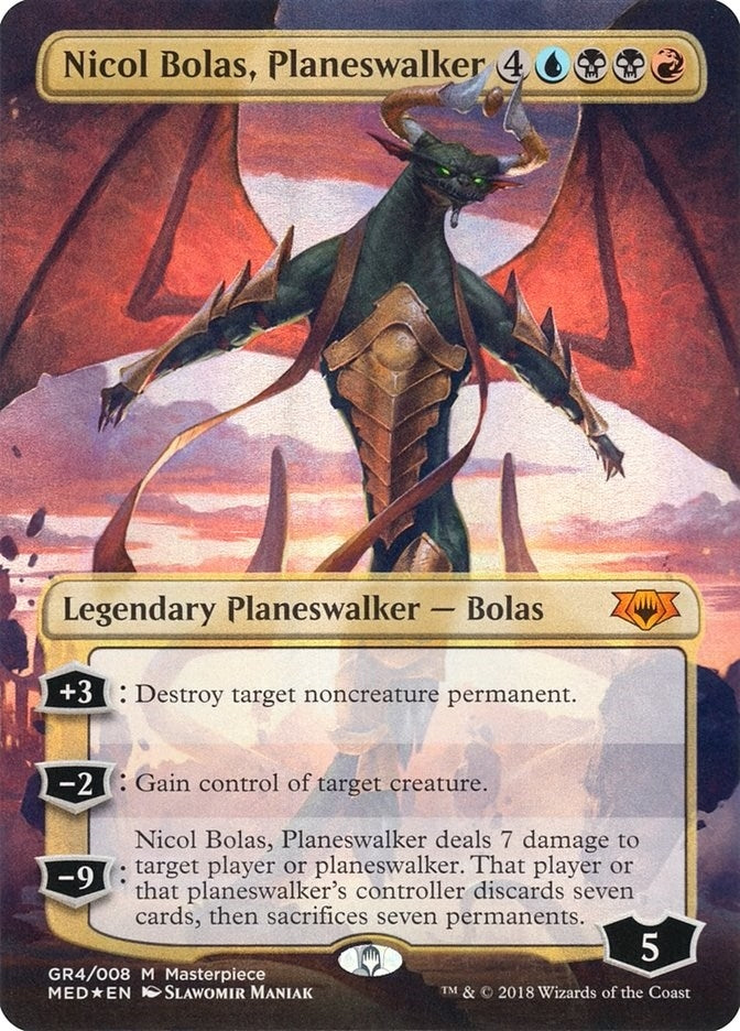 Nicol Bolas, Planeswalker (GR4) (Mythic Edition: Guilds of Ravnica)