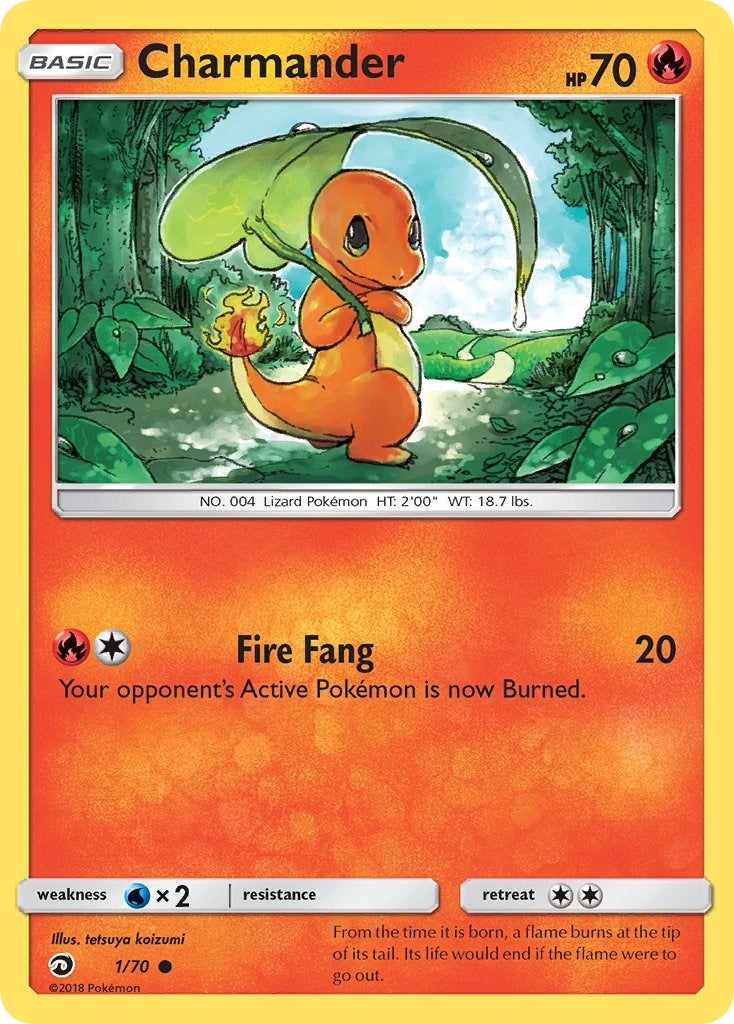 Image for Charmander (1/70) (Dragon Majesty) - Pokemon