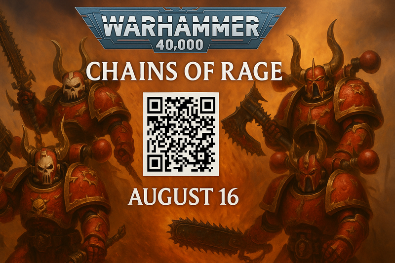 Chains of Rage - Warhammer 40k Tournament