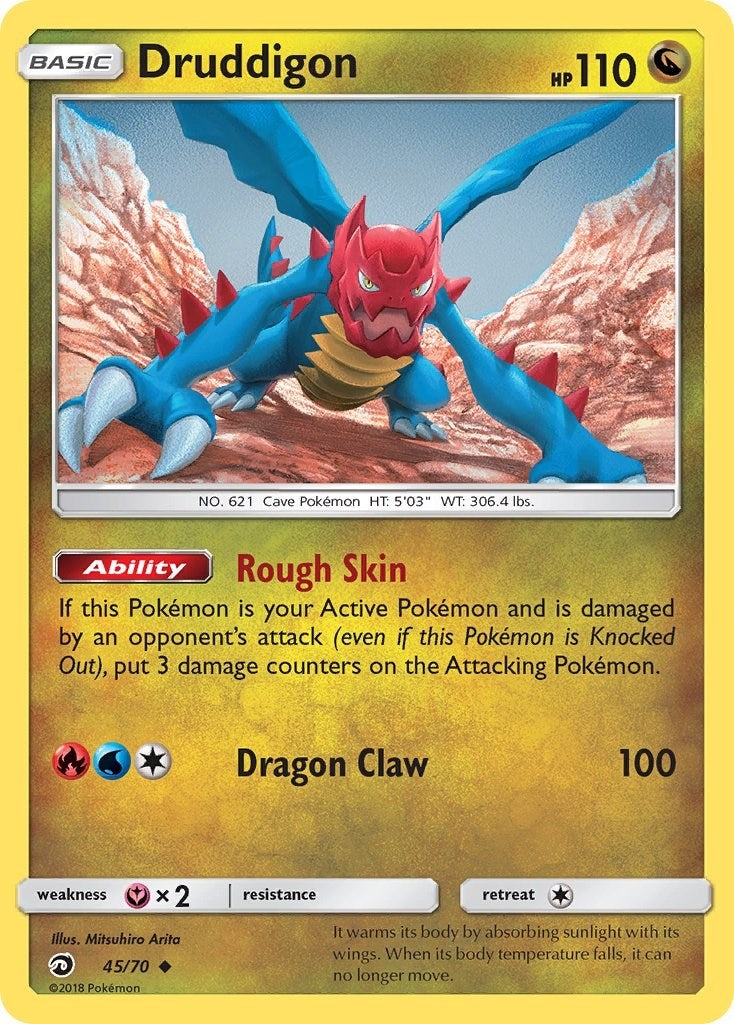 Image for Druddigon (45/70) (Dragon Majesty) - Pokemon