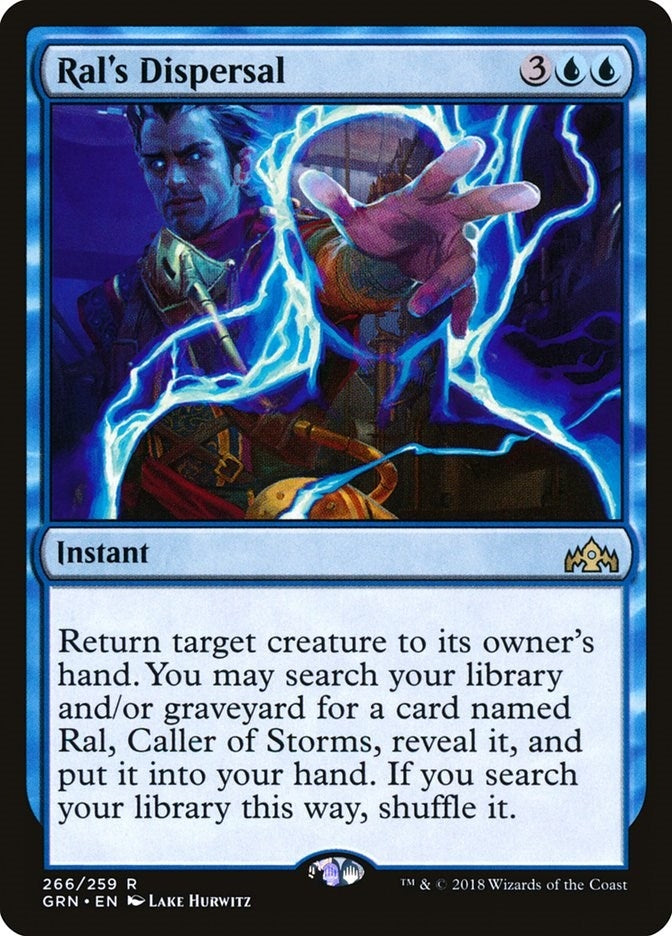 Ral's Dispersal (266) (Guilds of Ravnica)