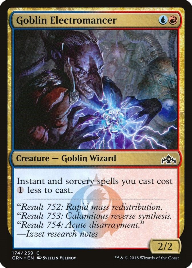 Goblin Electromancer (174) (Guilds of Ravnica)
