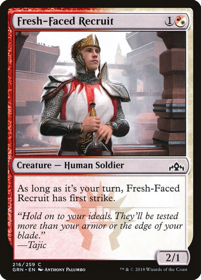 Fresh-Faced Recruit (216) (Guilds of Ravnica)